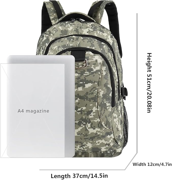 Khaki Travel Backpack,Travel Laptop Backpack,Backpack Airline Approved Business Work Bag for Man Women