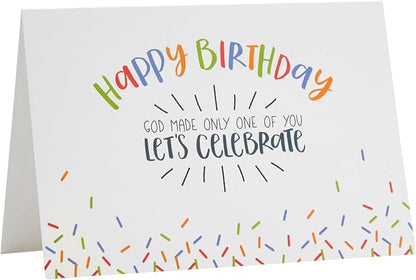 Faithful Finds 48 Pack All Occasion Cards Assortment Box with Envelopes, 4x6 Christian Greeting Cards, Blank Religious Note Card for Birthday, Thank You, Wedding