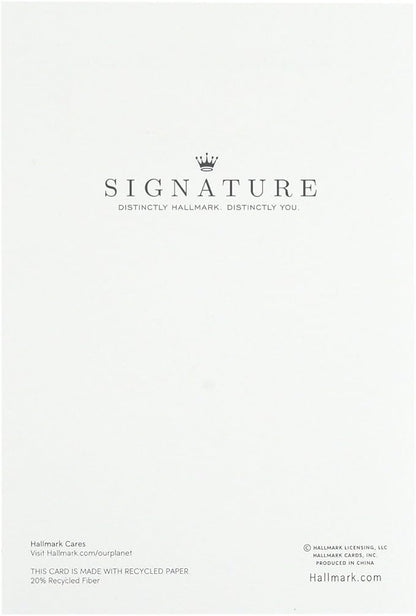 Hallmark Signature Anniversary Card for Couple (Happy Anniversary)