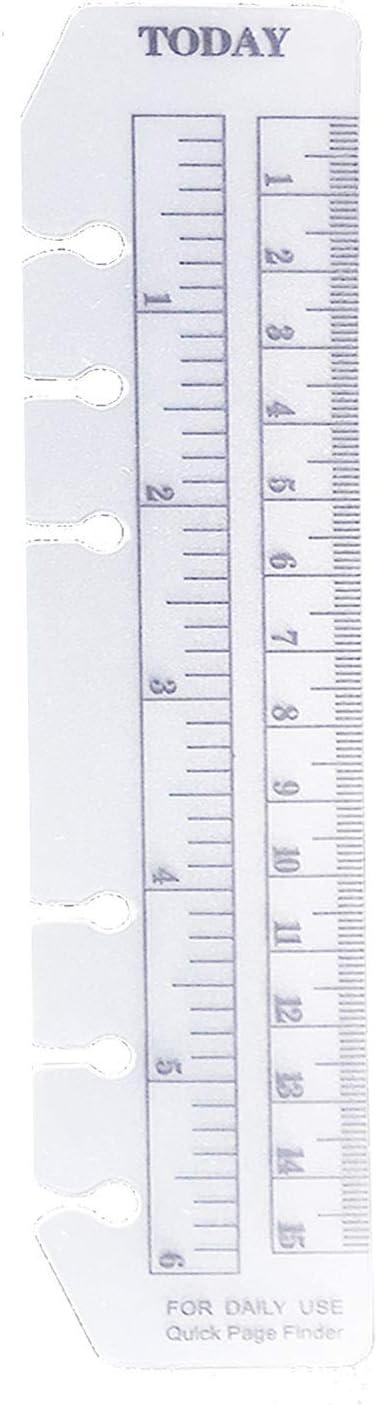 Chris.W A6 Refills Paper, 3 Pack 40 Sheets A6 Colorful Ruled Binder Paper, 3 Pcs Binder Pockets, 1 Page Marker - 6 Hole Notebook Inserts for 6 Ring Refillable A6 Binder Notebook Planner