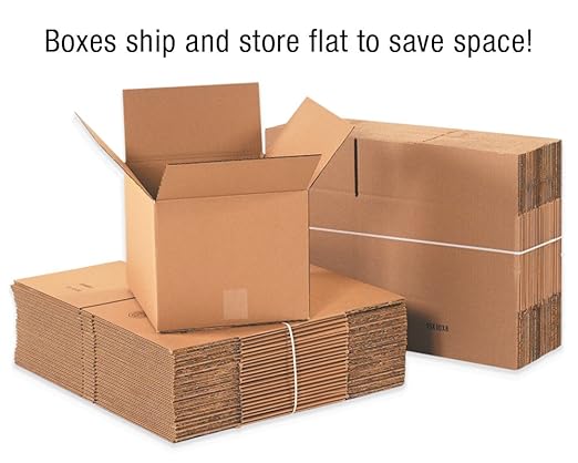 AVIDITI 16 x 6 x 4 Corrugated Cardboard Boxes, Long 16"L x 6"W x 4"H, Pack of 25 | Shipping, Packaging, Moving, Storage Box for Home or Business, Strong Wholesale Bulk Boxes