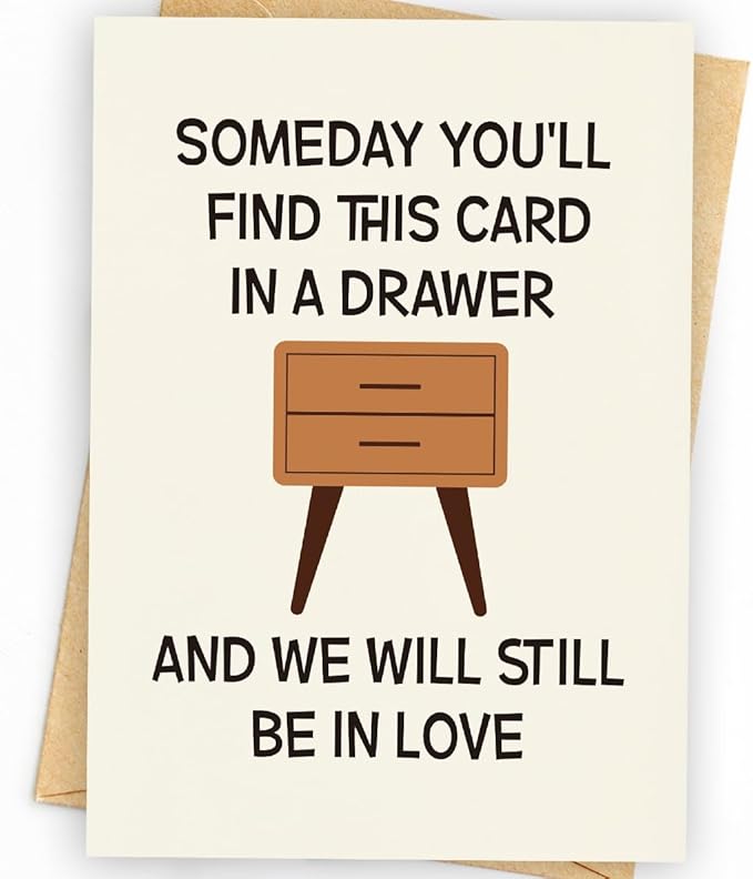 Funny Birthday Card & Gifts for Husband Boyfriend Him, Happy Anniversary Card & Gifts, Valentine Day