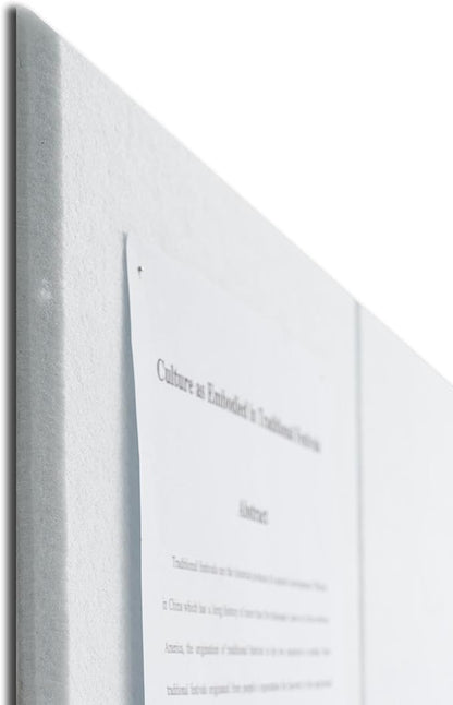 Large Felt Bulletin Board(48" x 36"),Cork Board Alternative,12 Pack Felt Wall Tiles with Safe Removable Adhesive Tabs,Notice Pin Board/Message Board/Vision Board for Office, School & Home