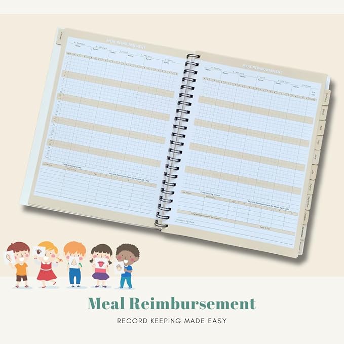 Daycare Provider Monthly Planner & Calendar: 8.5 x 11, INCLUDING Attendance Sheets w/Signature Columns And Much More