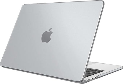 Fintie Case for MacBook Air 13.6 Inch A3113 A2681 (2022 2023 2024 Release) - Snap On Hard Shell Cover for MacBook Air 13.6" M2 M3 Chip with Liquid Retina Display and Touch ID (Frost Gray)