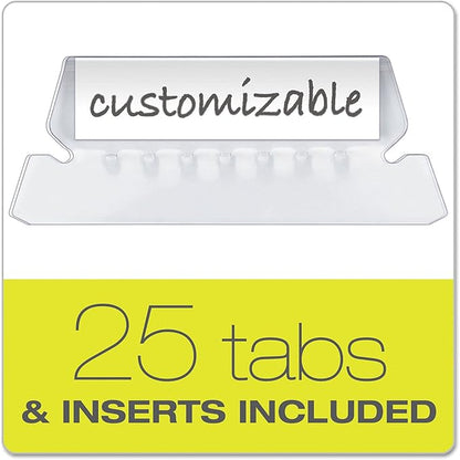 Pendaflex Recycled Hanging Folders, Letter Size, Navy, 1/5 Cut, 25/BX (81615EE)