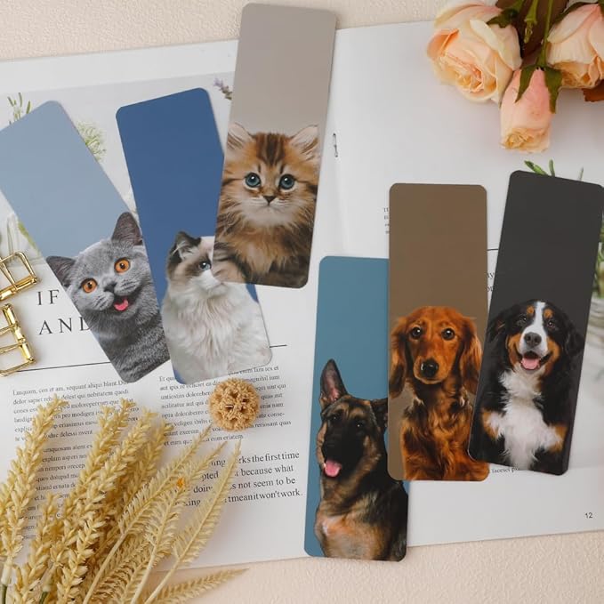 Bookmark, Book Markers for Reading, 120 PCS, Bookmarks for Adults, Teacher Bookmark, Book Mark, Bookmarks for Women Men Kid Teens, Planner Bookmark, Cute Bookmark, Paper Bookmarks