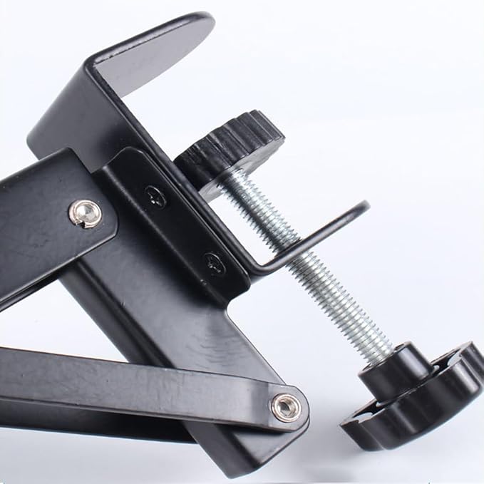 Desk Extender Support Bracket Desktop Extension Board Stand PC Keyboard Holder Arm Rest Tray Extension Plate Support Rack for Desk, 1 Set