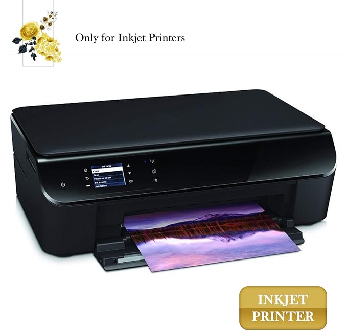 A-SUB Premium Photo Paper Luster 11x17 Inch 66lb for Inkjet Printers 50 Sheets, Single Sided