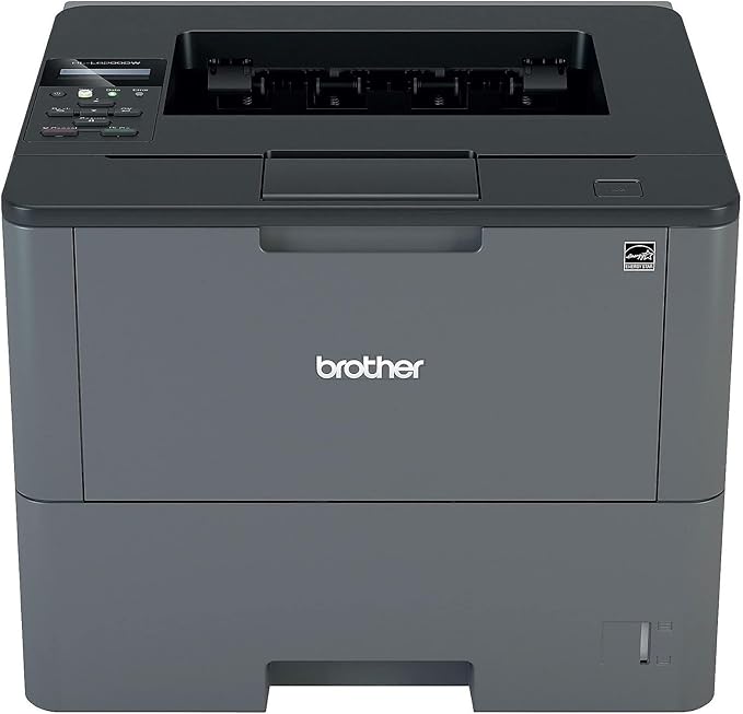 Brother HL-L6200DW Wireless Monochrome Single-Function Laser Printer - Print only - 48 ppm, 1200 x 1200 dpi, Auto Duplex Printing, 8.5" x 14", 256MB Memory, 520 Sheet, Ethernet