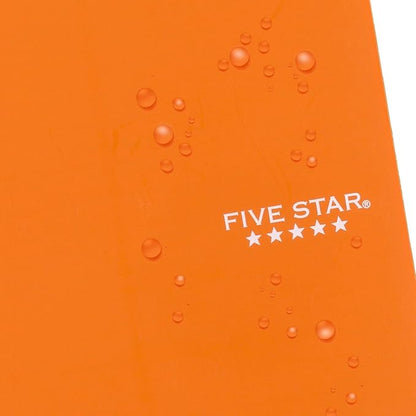 Five Star Spiral Notebook, 1 Subject, College Ruled Paper, 7" x 4-3/8", Personal Size, 80 Sheets, Orange (450048CD1-ECM)