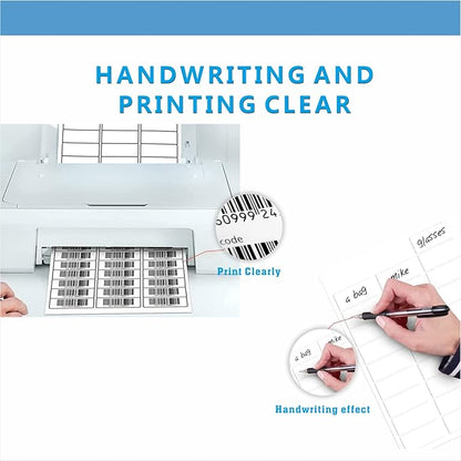 Address Labels, JIQEZNL Premium 1" x 2-5/8" Mailing Labels for Envelopes, 900 Address Label Sticker Paper for Laser/Ink Jet Printer, White Blank Printable Sticker Labels 30 Per Sheet 8.5"×11"