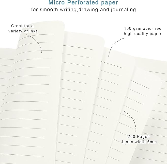 Small Notebook, Mini Pocket Journal A6 5.7" x 3.9", Leather Hardcover Journal with Pen Holder, 160 Thick Papers, Cute Lined Notebook Small Notepad for Women Writing Work Travel, Pink Marble