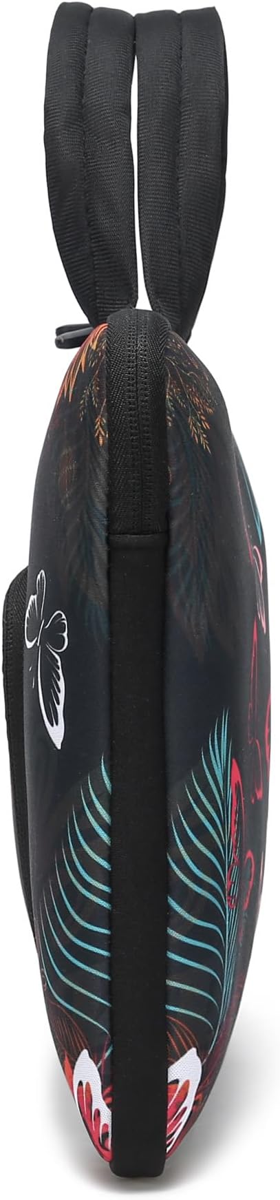 11.6 12 12.5 inch Laptop Sleeve Chromebook Case Ultrabook Case Notebook Sleeve Tablet Case Neoprene Handle Sleeve for Men Women, Two Pockets Fit Apple MacBook Air Samsung Acer HP DELL (Butterfly)