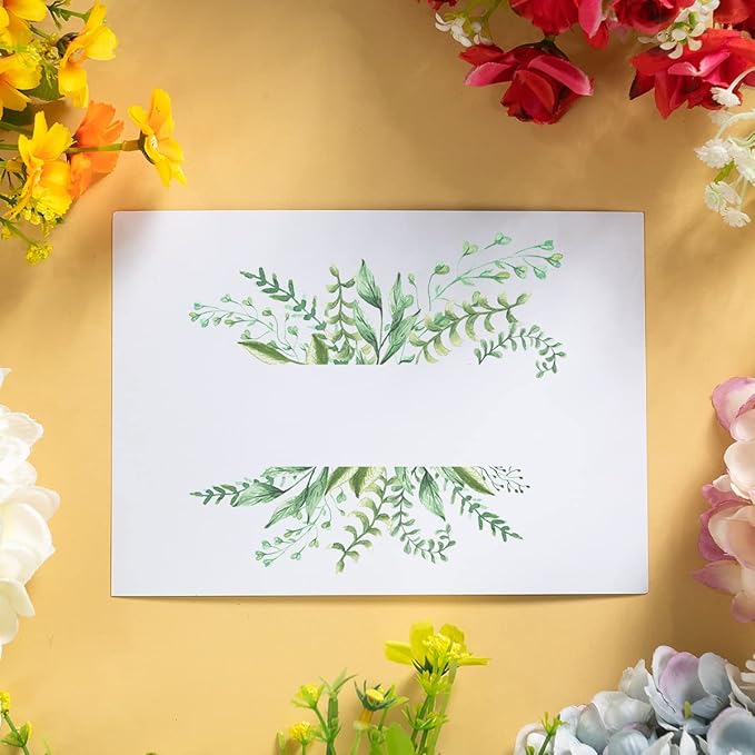 100 Pack Thick Paper Cardstock Blank Heavy Cards Stock for Invitations, Greeting Cards Making, Postcards, Photos, 250GSM Thick Paper (White, 4x6 inches)