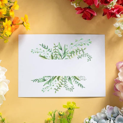 50 Sheets Blank Cardstock Paper 250 GSM Thick Heavy Cards Stock for DIY Art Projects, Card Making, Postcards, Greeting Cards, Birthday Party, Wedding Invitation (White, 5x7 inches)