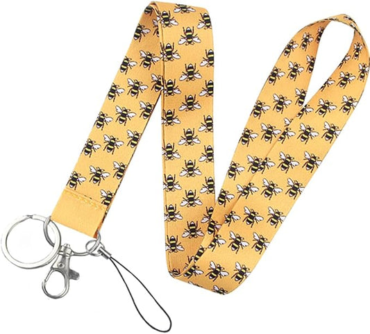 Yiflin Cute Neck Lanyard for Keys, Wallet, Id Card Holder, Cool Keychain Lanyard for Women, Men, Teacher