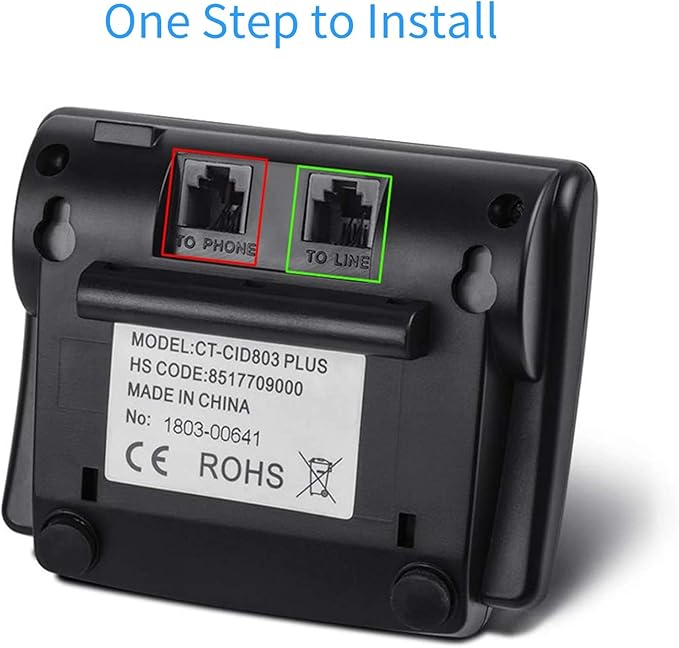 Call Blocker for Landline Phones Telephone 2000 Caller ID Box Blocking One Touch Number Block Device Block Unwanted Robocalls and Nuisance Calls