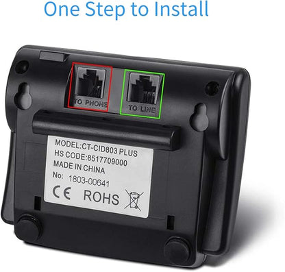 Call Blocker for Landline Phones Telephone 2000 Caller ID Box Blocking One Touch Number Block Device Block Unwanted Robocalls and Nuisance Calls