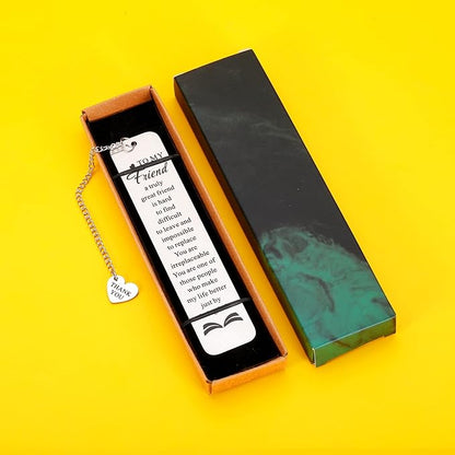Friend Bookmark Gifts for Her Friendship Gifts for Women Female Friends Best Friend Birthday Graduation Farewell Gifts for Girl Teen Bestie Valentines Day Christmas Gifts for Book Lovers