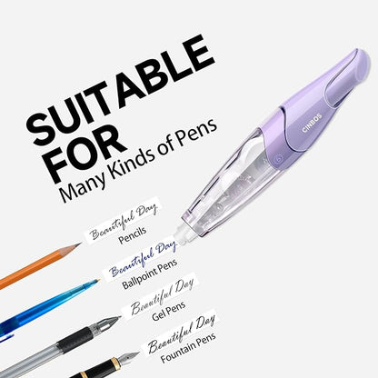 Refillable Retractable White Correction Tape, White Smooth Pull Out Correction Tape with 2 Extra Refills, Cute Correction Tape for Office Supplies, 3 PCS (CS-33)