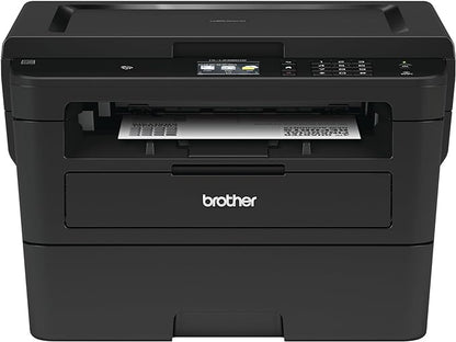 Brother Compact Monochrome Laser Printer, HLL2395DW, Flatbed Copy & Scan, Wireless Printing, NFC, Includes 4 Month Refresh Subscription Trial and Amazon Dash Replenishment Ready,Black