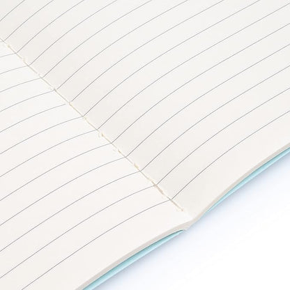 Simply Genius A5 Notebooks for Work, Travel, Business, School & More - College Ruled Notebook - Softcover Journals for Women & Men - Lined Note Books with 92 pages, 5.5" x 8.3" (Light Blue, 30 pack)