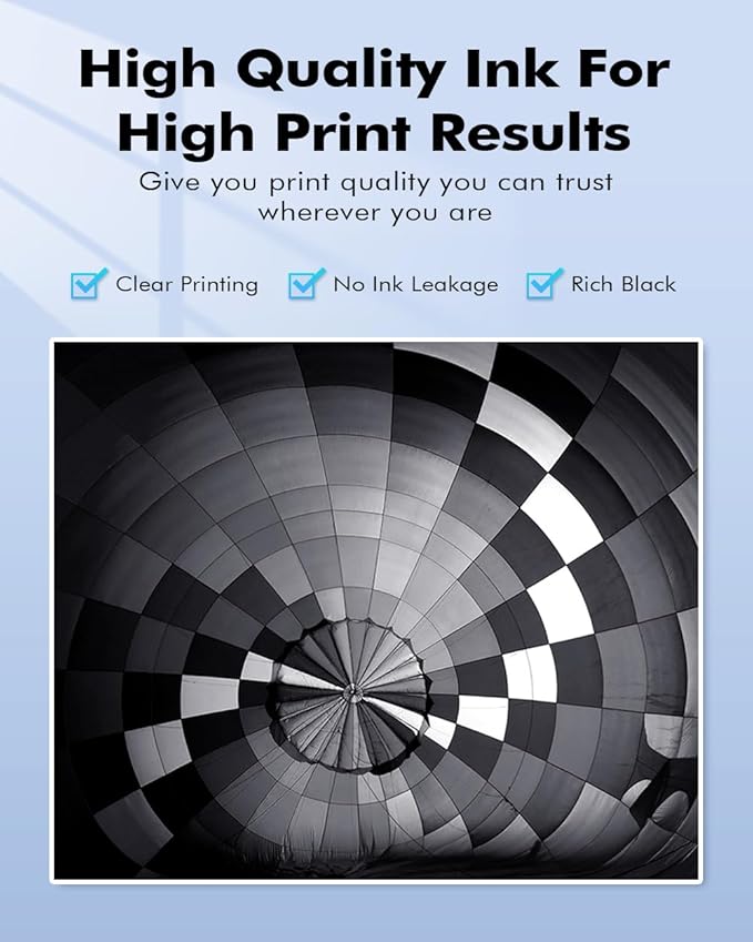 INK4U 972X Ink Cartridges Black High Yield Replacement for 972X 972A 972 Black Ink Cartridges for Color PageWide Pro 477dw Ink Cartridges 477dn 577dw 452dw 452dn 577z 552dw P55250dw Printer (1 Pack)