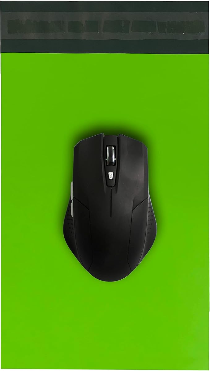 Colored Poly Mailers Pack of: (Green, 6" x 9" pack of 1000) Be creative with your packaging with Colored mailers