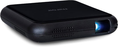 Introducing The Miroir M76, The Ultimate Portable Wireless Projector. Enjoy Movies, Gaming, and Videos Anywhere with its Battery-Powered Design and Compatibility with Multiple Devices