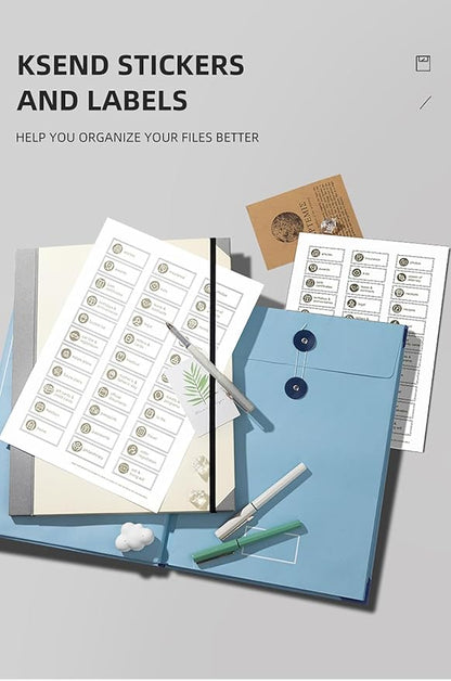 in Case I Go Missing Binder,Document Organizer with Pockets File Home School Office Supplies in Case I Go Missing Binder, Cute Folder for Record Key Personal Information, Estate Planning (Blue)