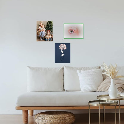 Wishop 20 Sheets Colored Thick Paper Cardstock Blank for DIY Crafts Cards Making, Invitations, Scrapbook Supplies (Navy Blue, 8.5 x 11 inches)