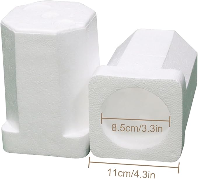 2 Sets Wine Shipping Box with Protective Foam Single Bottle Wine Shipping Box for Glasses Corrugated Paper Shipping Boxes All-in-One Protective Wine Shipper Wine Boxes for Moving Wine Bottle