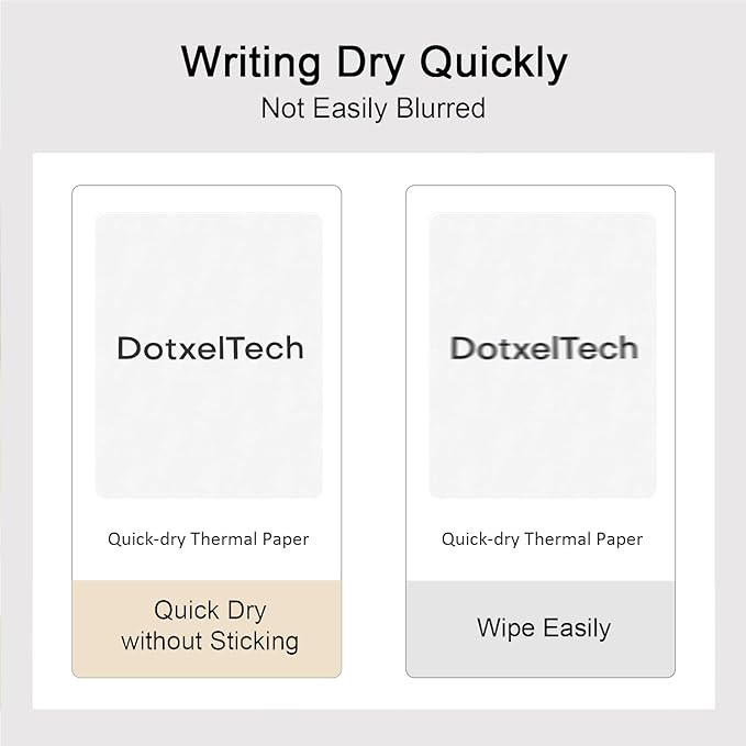 200 Sheets, Thermal Printer Paper 8.5 x 11 Inch, Folded US Letter Size, Suitable with Most Thermal Portable Printer, Such IOO.., Munb.., Jad.., Hpr.., Phome.., Quick-Drying, Waterproof(Keep 3 Years)