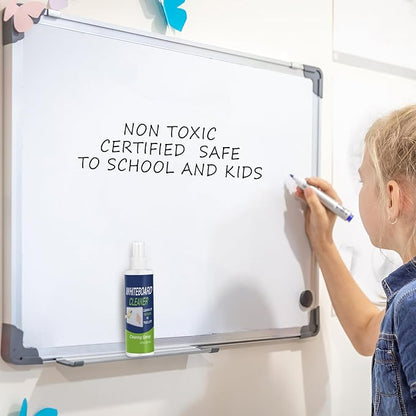24 Pack Whiteboard Cleaner 8.5oz Dry Erase Board Cleaner White Board Cleaning Spray Dry Erase Cleaner Spray Removes Stubborn Marks from Whiteboard Chalkboard