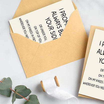 Funny Birthday Card & Gifts for Husband Boyfriend Him, Happy Anniversary Card & Gifts, Valentine Day