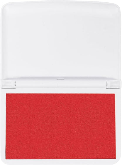 COLOP Make Series, Ink Stamp Pads, with Non-Toxic Premium Ink, Water-Based Acid-Free (Brave Red, Make 2-2-3/4" x 4-1/4")