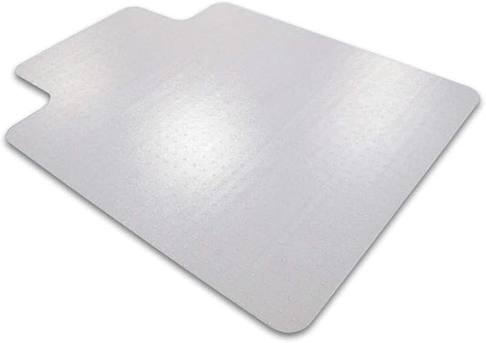 Floortex® Advantagemat® Vinyl Lipped Chair Mat for Carpets up to 1/4" - 45" x 53"