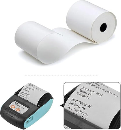 OausTect Credit Card Paper Rolls Thermal 2 1/4 X 50 Adding Machine Paper Rolls for POS Printer/Cash Register Machine, 400 Rolls