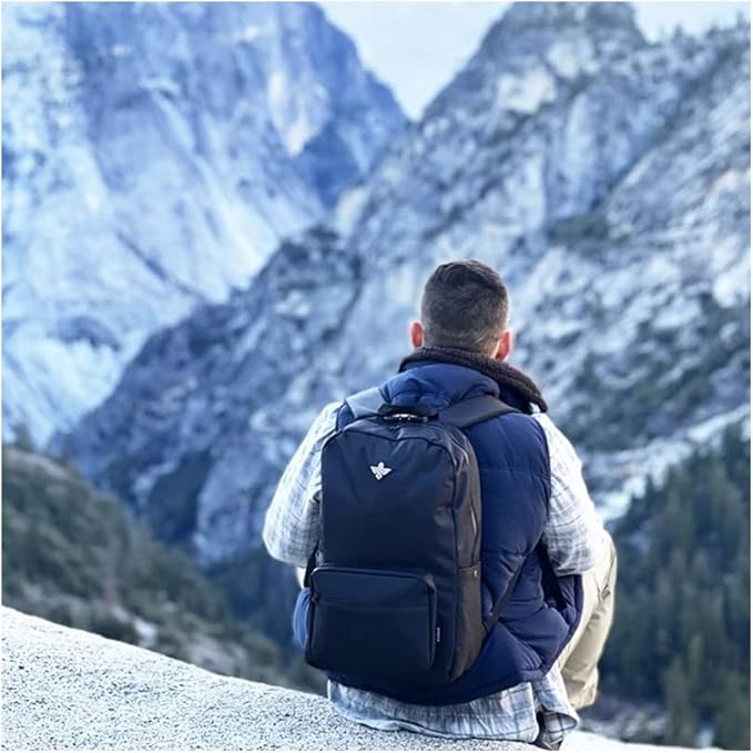 Legend Laptop Backpack with Anti Theft Combination Lock Weather Resistant (Black)