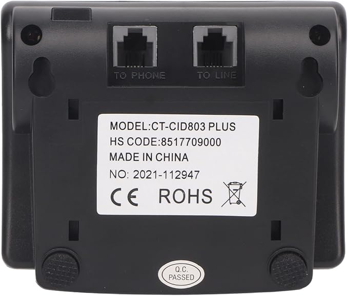 Call Blocker for Landline Phones, Caller ID Box Call Blocking Device with LCD Display - Stop Unwanted Calls, Robocalls, Spam, Telemarketers