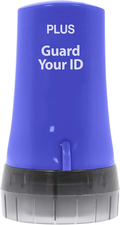 Guard Your ID Advanced Roller 2.0 Identity Theft Prevention Security Stamp Blue