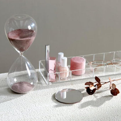 russell+hazel Acrylic Compartment Bloc, 12” x 4”, 3 Moveable Dividers, 1 Count, 98141