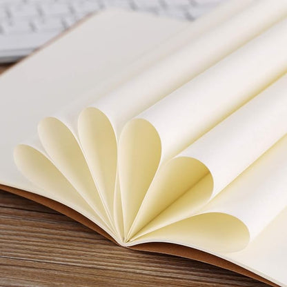 12 Pack Notebook Journals for Travelers, Students and Office, Writing Sketchbook Memo Diary Subject Notebooks Planner with Blank Paper, 60 Pages, 30 Sheets, 8.3x5.5 inch, A5 Size, Travel Journal Set