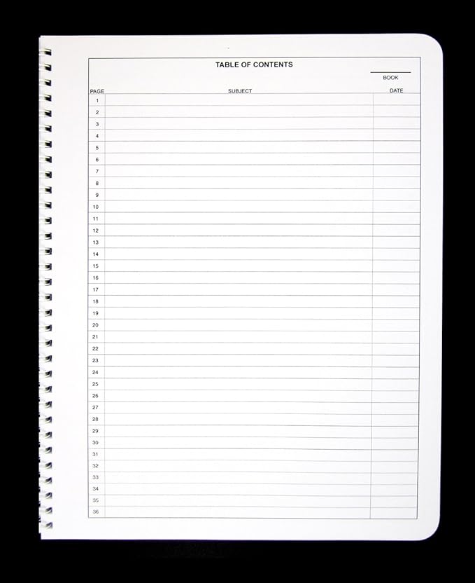 BookFactory Student Lab Notebook (Scientific Grid Format) - Standard No Carbon Copies 8.5" x 11", 200 Pages [Wire-O Bound] (LAB-200-WTG)