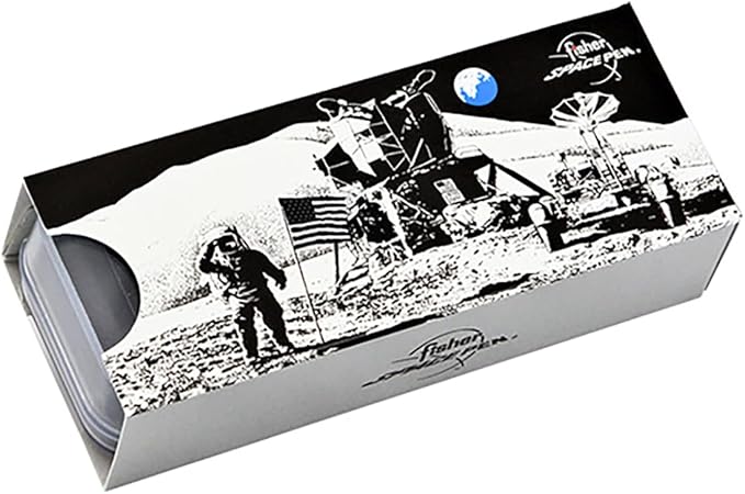 Fisher Space Pen Brass Alloy Bullet Space Pen, Ballpoint, Polished Brass, Black Ink, Gift Box