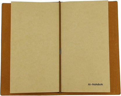 Blank Paper Travel Notebook Inserts, Unlined Refill for Travelers Notebook/Journal - 7.4 X 4 Inch - Set of 3-240 Pages, Supply by ai-natebok