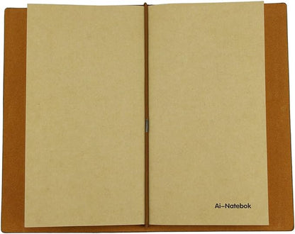 Travelers Notebook Inserts Lined Paper, Refill for Travel Journal, 7.5 X4 Inch - Set of 3-240 Pages, Supply by ai-natebok