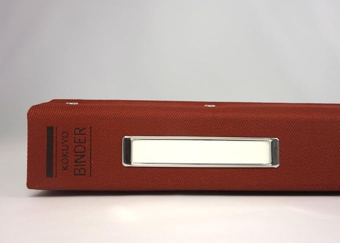 Red B5 Tatefuchi gold with 200 single-wafer-120RZ paste Kokuyo color binder MP cloth (japan import)