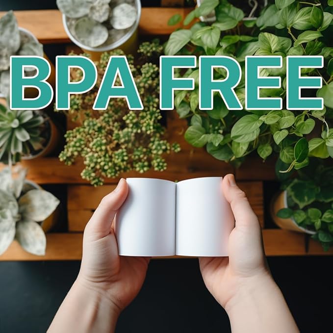 3" x 150' 1 Ply Bond 10 Rolls White Paper Kitchen Receipt POS System Cash Register Compatible with Clover Epson SNBC Star Sam4s Ellix Bixolon Impact Printers SP700 ERC30 34 38 (10 Rolls)